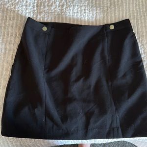 Black Mini Pencil Skirt